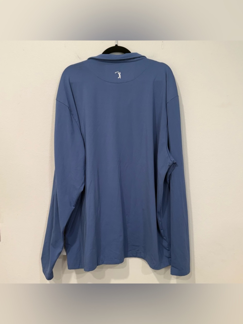 Bogey Bros Blue Quarter Zip Men’s Golf Sweater XXL - Picture 3 of 4